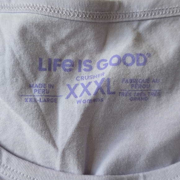 Life Is Good Crusher "Thyme To Garden" Tank Size XXXL - Picture 8 of 9